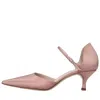 Casadei With Heel Pink In Rosa Pastello