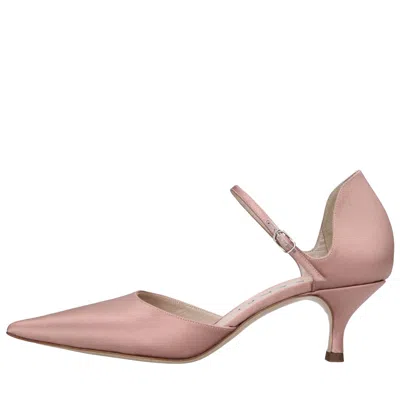 Casadei With Heel Pink In Rosa Pastello