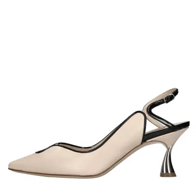 Casadei With Heel Pink In Rosa Pastello