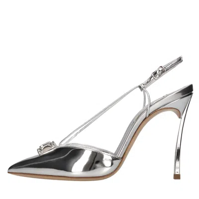 Casadei With Heel Silver