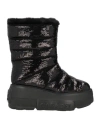 Casadei Woman Ankle Boots Black Size 9 Textile Fibers