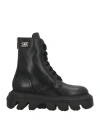 Casadei Woman Ankle Boots Black Size 5.5 Leather