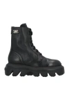 Casadei Woman Ankle Boots Black Size 5 Leather