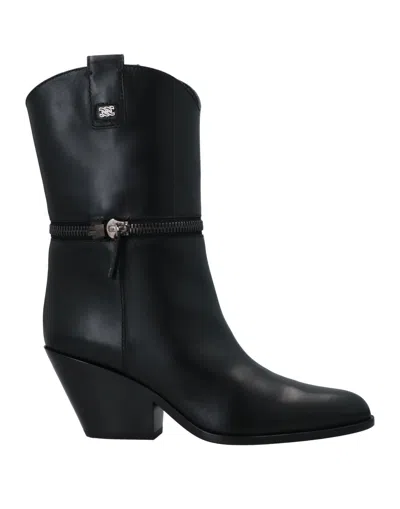 Casadei Ankle Boots In Black