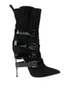 Casadei Woman Ankle Boots Black Size 8 Soft Leather