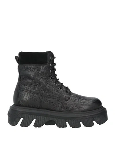 Casadei Woman Ankle Boots Black Size 5.5 Leather