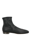 Casadei Woman Ankle Boots Black Size 8 Synthetisches Material In Black