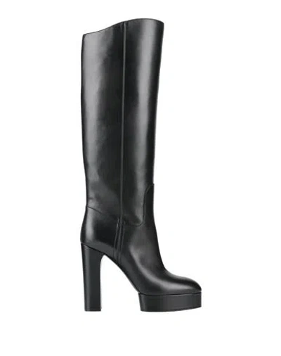 Casadei Cleo 90mm Knee-length Boots In Black