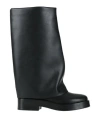 Casadei Woman Boot Black Size 7 Leather In Black