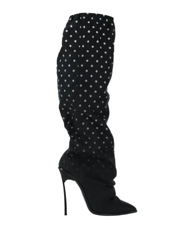 Casadei Knee Boots In Black