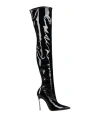 Casadei Woman Boot Black Size 8 Leather