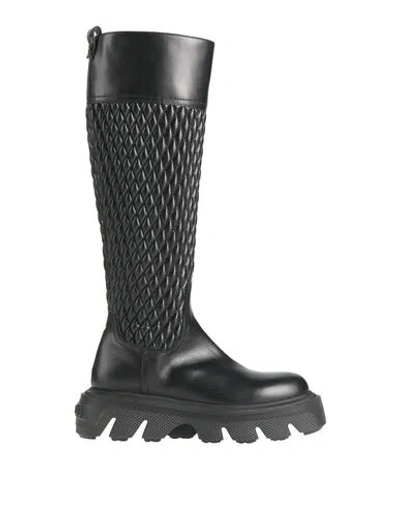 Casadei Woman Boot Black Size 8 Leather