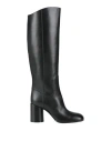 Casadei Woman Boot Black Size 8 Leather