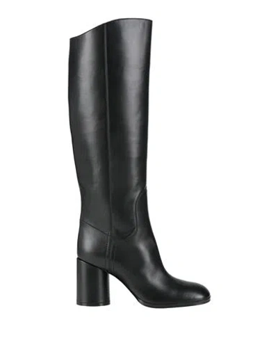 Casadei Woman Boot Black Size 8 Leather