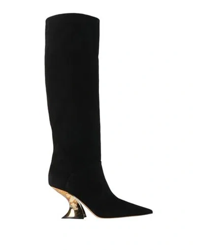 Casadei Woman Boot Black Size 8 Leather