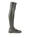 Casadei Knee Boots In Green