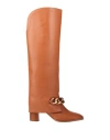 Casadei Woman Boot Tan Size 9 Soft Leather In Brown