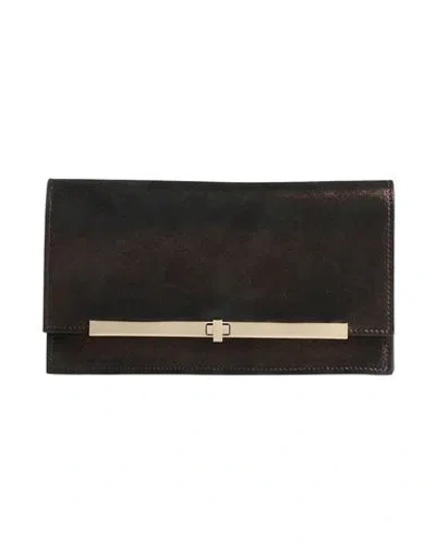 Casadei Woman Handbag Bronze Size - Textile Fibers