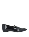 Casadei Woman Loafers Black Size 7 Leather