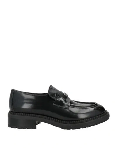 Casadei Woman Loafers Black Size 7.5 Leather