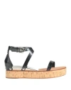 Casadei Woman Mules & Clogs Black Size 11 Leather
