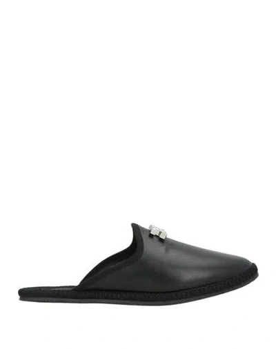 Casadei Woman Mules & Clogs Black Size 8 Leather