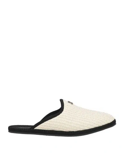 Casadei Woman Mules & Clogs White Size 7.5 Textile Fibers