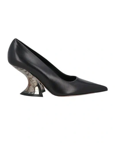 Casadei Woman Pumps Black Size 6 Leather
