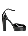 Casadei Decolletes Woman Pumps Black Size 7 Leather In Black