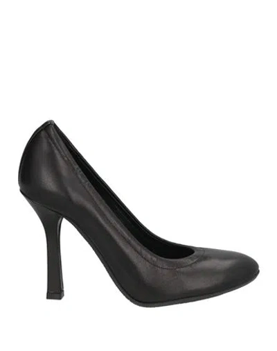 Casadei Woman Pumps Black Size 7.5 Leather