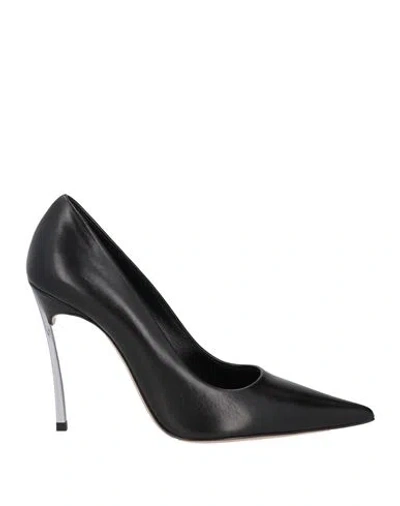 Casadei 115mm Blade Pumps In Black