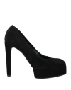 Casadei Woman Pumps Black Size 8 Leather
