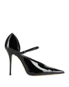 Casadei Scarlet Jolly Patent Leather Pointed Toe Pumps In Black
