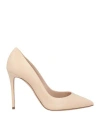 Casadei Woman Pumps Blush Size 6 Soft Leather In Pink