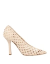 Casadei Woman Pumps Ivory Size 6.5 Soft Leather In White