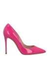 Casadei Woman Pumps Fuchsia Size 8 Leather