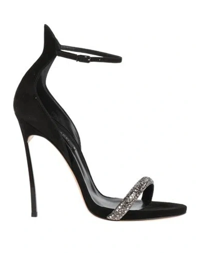 Casadei Stratosphere 120mm Crystal-embellished Sandals In Jet Hematite And Black