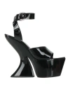 Casadei Sandals Black In Black