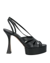 Casadei Heel Sandals In Black