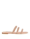 Casadei Stratosphere Slider - Woman Flats Light Peach 39 In Pink