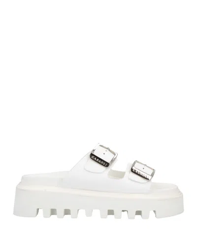 Casadei Sandals In White