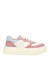 Casadei Woman Sneakers Antique Rose Size 6 Calfskin