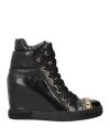 Casadei Woman Sneakers Black Size 7 Leather In Black