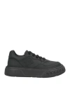 Casadei Woman Sneakers Black Size 8 Leather
