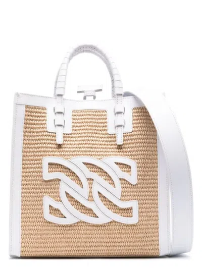 Casadei Women's Beaurivage Tote Bag In White