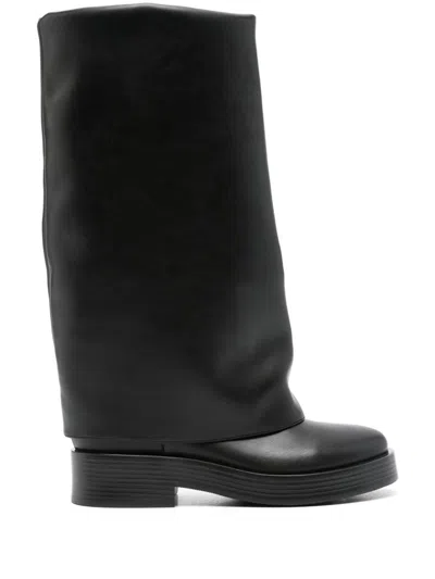 Casadei Boots In Black