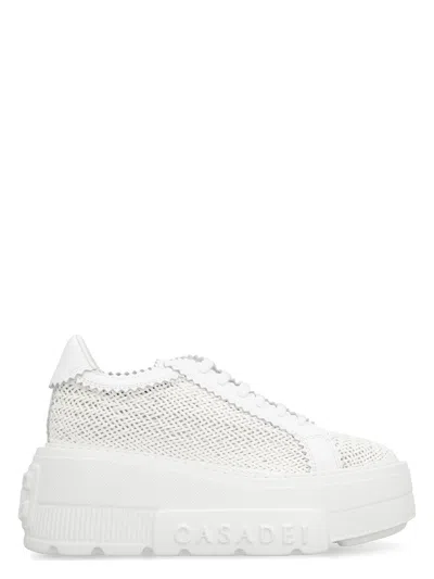 CASADEI WOMEN'S HANOI PLATFORM SNEAKERS