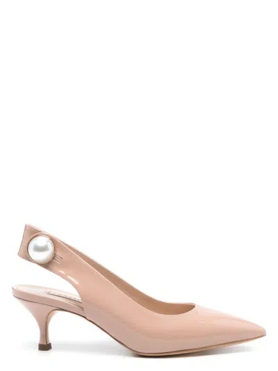 CASADEI WOMEN'S JULIA PATENT LEATHER PUMPS