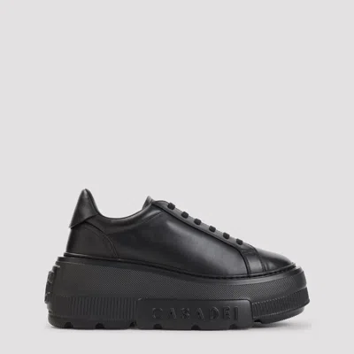 Casadei Women's Leather Platform Sneakers In Multi
