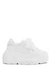 Casadei Women's Nexus Net Salento Sneakers In White